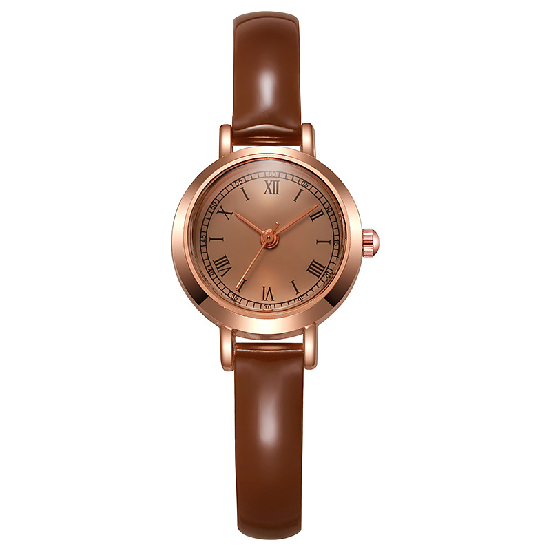 Disco mini temperamento simple y compacto temperamento casual versátil reloj de nicho de chicas relojes de estudiantes al por mayor