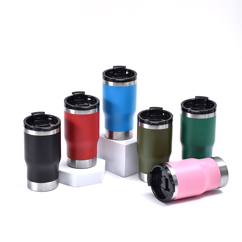 미국식 대형 맥주 컵에는 병따개가 함께 제공됩니다. 자동차 단열 커피 컵 14온스 스테인레스 스틸 콜드 캐니스터