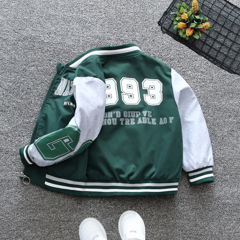 Boys' Coat Spring 2025 New Middle and Large Children's Wear Children's Casual Spring and Autumn Jacket Boy's Jacket Stylist Fashion Boys' Coat Spring 2025 New Middle and Large Children's Wear Children's Casual Spring and Autumn Jacket Boy's Jacket Stylist Fashion