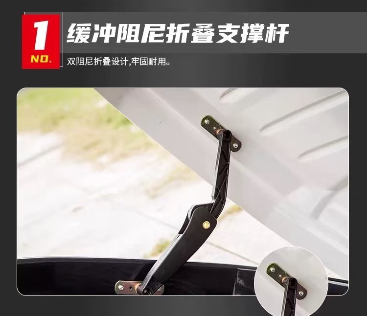 Genuine Car Roof Luggage Box, Large Capacity Suv Roof Box, Universal Ultra-Thin Travel Suitcase Luggage Rack