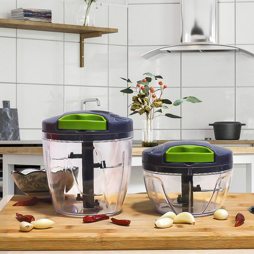 New-style garlic press, magical garlic-mashing tool—home-use manual garlic crusher, shrimp-pounding device, garlic-mincing machine, and high-capacity vegetable chopper/crusher