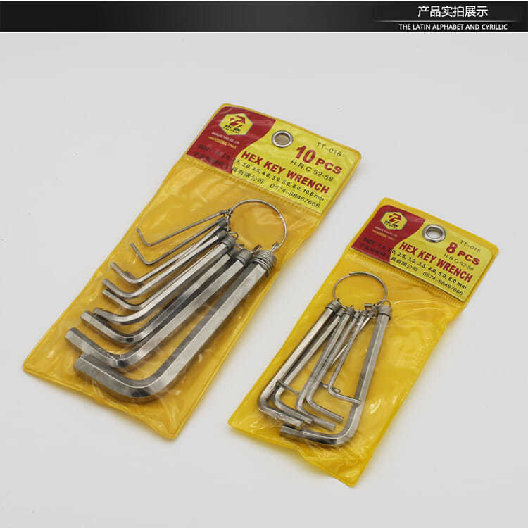 Coche eléctrico de la motocicleta llave hexagonal L-tipo llave 1,5-10MM herramienta de reparación traje de varilla hexagonal