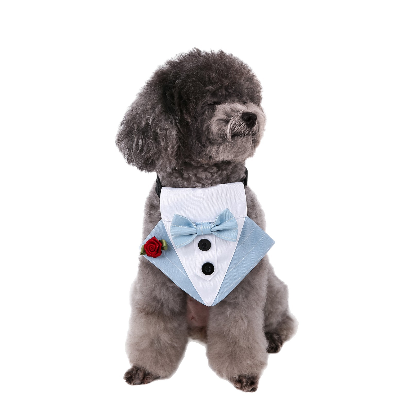 Navidad Año Nuevo transfronterizo nuevo estilo británico trajes de boda toallas de boda toallas de triángulo bufandas para mascotas