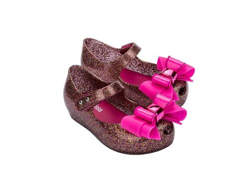Melissa children's shoes 2024 new children's sandals bow princess single shoes soft sole jelly shoes mother-daughter parent-child style