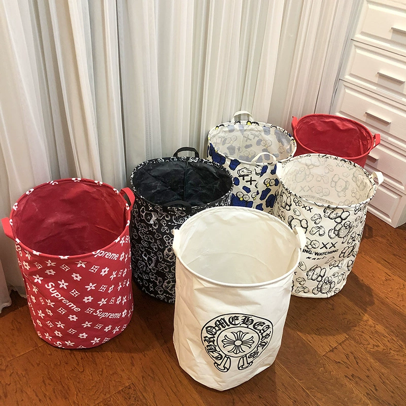 Складная корзина для белья, холщовая высококачественная корзина для хранения предметов домашнего обихода, игрушек, одежды Yingzhiying