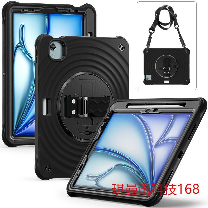 Aplicable a Apple iPad Air4 / Air5 10.9 2022 / Pro11 pulgadas caso de protección contra caídas soporte funda de cuero