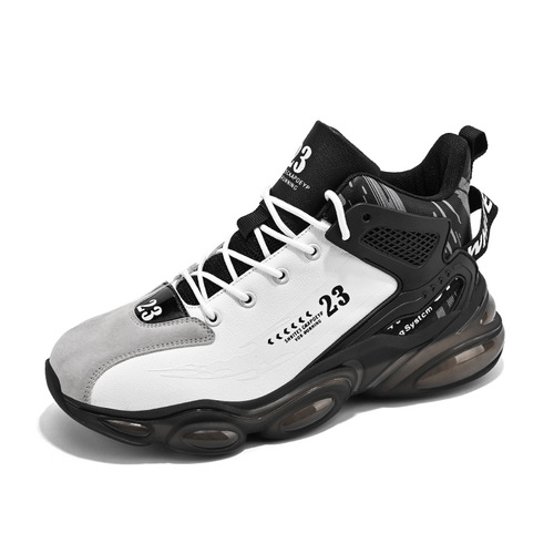 Autumn and winter foreign trade velvet sports shoes men's shoes versatile men's casual daddy shock-absorbing basketball running shoes wholesale