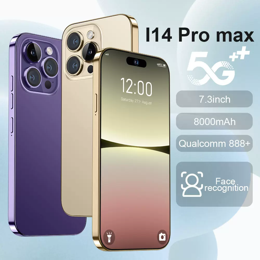 新款爆款I14ProMax跨境手机16+1TB安卓7.3智能手机工厂低价现货