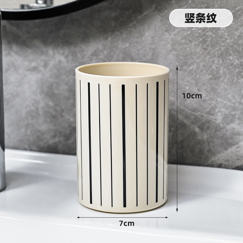 Taza de enjuague de alta calidad de pareja, taza de enjuague bucal, taza de plástico anti-moque, taza de cepillo de dientes para estudiantes.