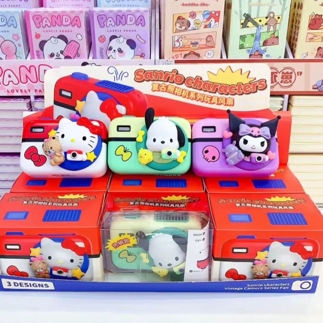 Оригинал My Melody & Kuromi, микрокоробка «Цветочный человек секретного мира», слепой бокс Kuromi, фигурки, украшения и сопутствующие подарки
