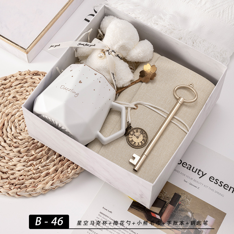 Recuerdos prácticos, pequeños obsequios, juegos de tazas, eventos de apertura de empresas, cajas de regalo para cumpleaños y Año Nuevo