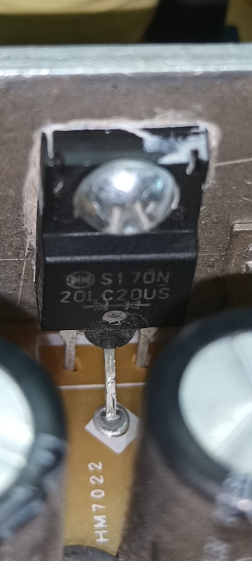 进口拆机 20LC20US 20A 200V TO-220F 快恢复整流二极管