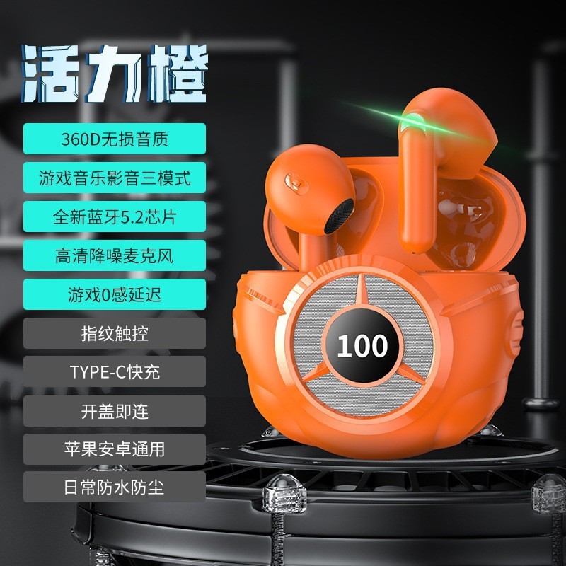 2025年新款跨境私模X1真无线睡眠隐形迷你小巧无线蓝牙耳机可翻译|undefined