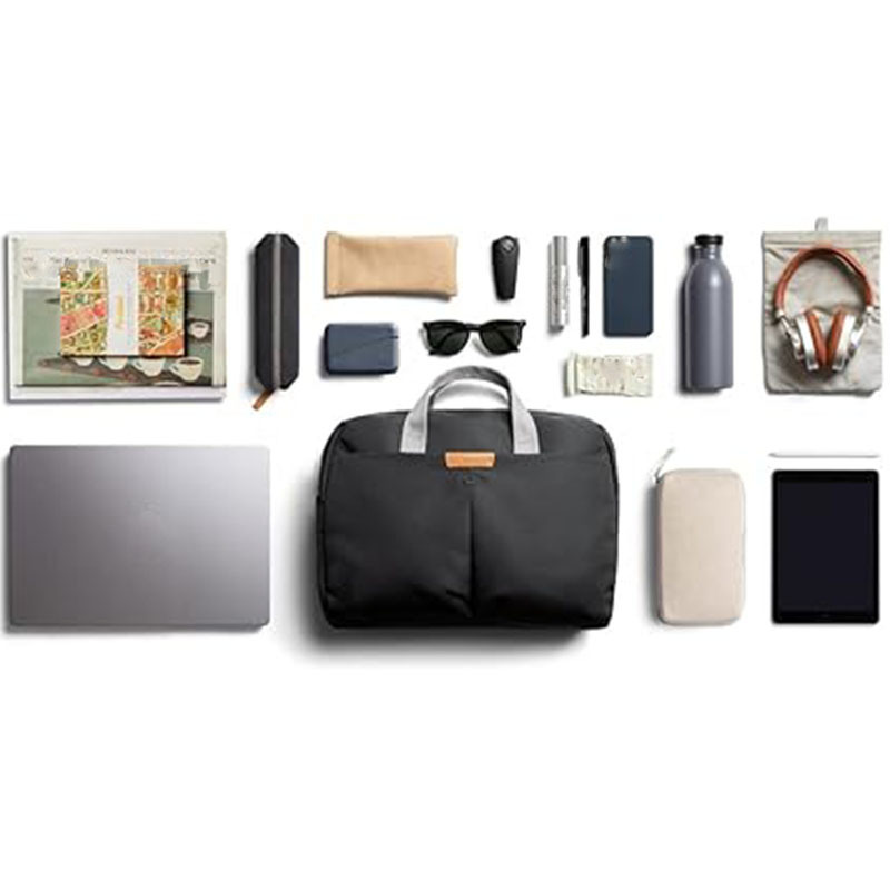 Nueva bolsa de computadora portátil impermeable de gran capacidad, bolsa de trabajo de viaje, bolso portátil, bolso de correo, bolso de hombro