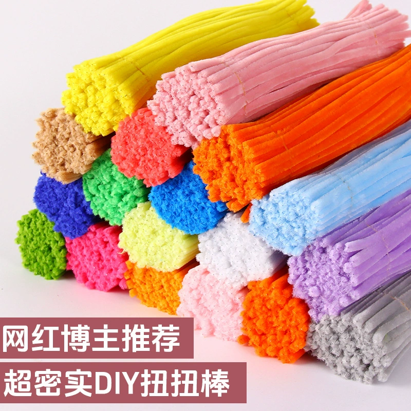 Hao Yu Crypto Crypto Cool Stick Оптовая продажа ручной работы diy материал детский сад макарон цветной пучок волос