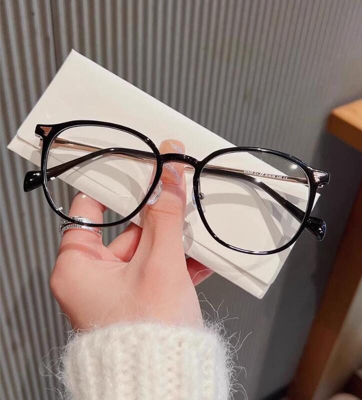 ブルーレイ防止老眼鏡枠ファッション携帯ネット赤素顔冷茶枠老鏡楕円形スポット老眼鏡|undefined