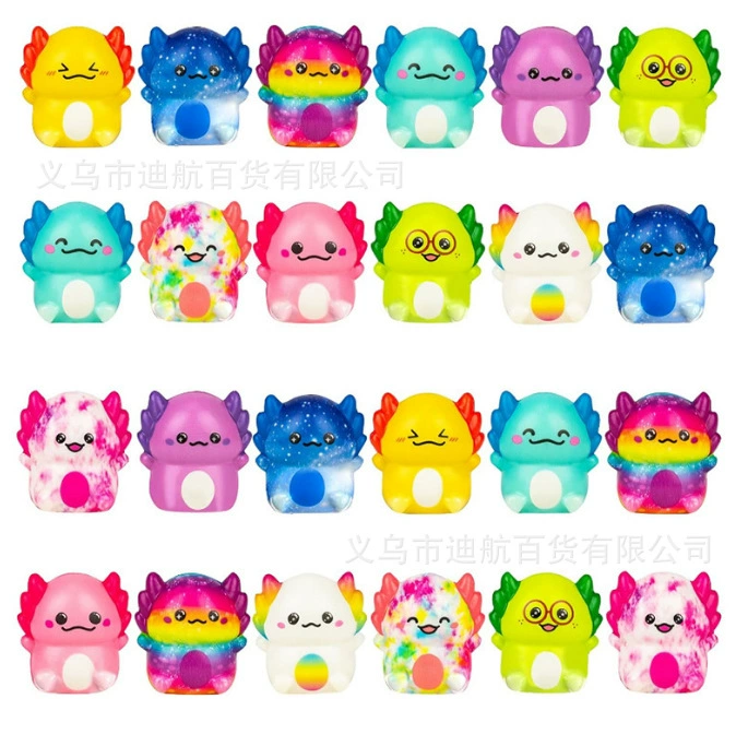 Антистресс-игрушки Squishy «тритон» 24 вида животных
