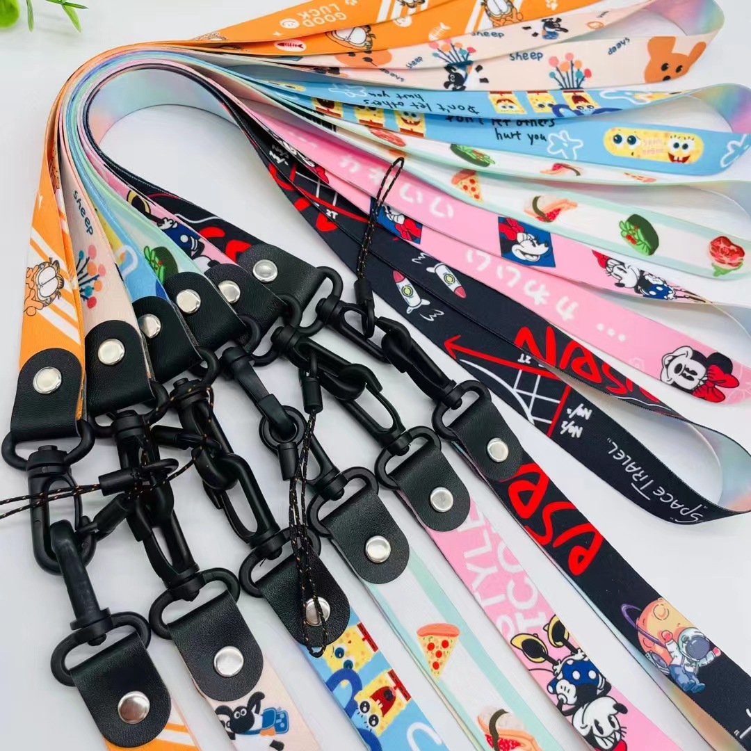 Cuerdas de cuello de dibujos animados cuerdas de cuello de cuerdas