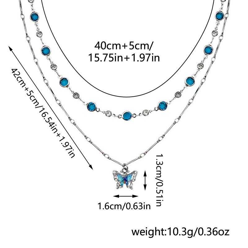 Minimalist Layered Necklace For Women With Delicate Chains_voghion.com