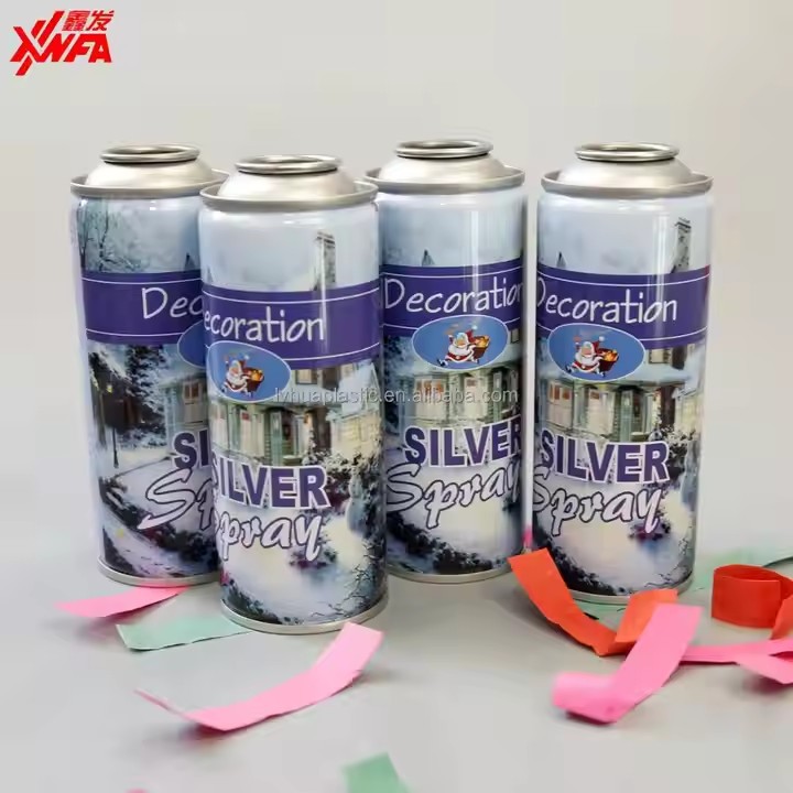Aerosol de estaño personalizado 250ml spray de aerosol para el cabello spray de envasado de metal lata de estaño