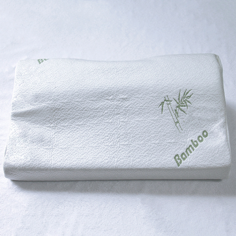 Factory direct supply high-grade bamboo fiber air layer latex pillowcase with waterproof neck support memory pillowcase, available for wholesale customization.