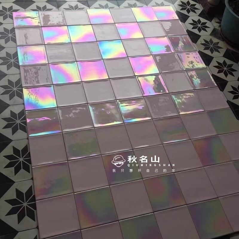 Pearl Bright Fantasy Glazed Tiles Internet Celebrity Wall Tiles Guest Restaurant Bathroom Tiles Tv Back Wall Design Tiles Colorful Pearl Bright Fantasy Glazed Tiles Internet Celebrity Wall Tiles Guest Restaurant Bathroom Tiles Tv Back Wall Design Tiles Colorful