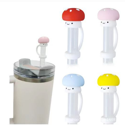 300 cactus con lazo de silicona spot, tapa de paja de flor de begonia de fresa, se adapta a 10mmstyle Stanley