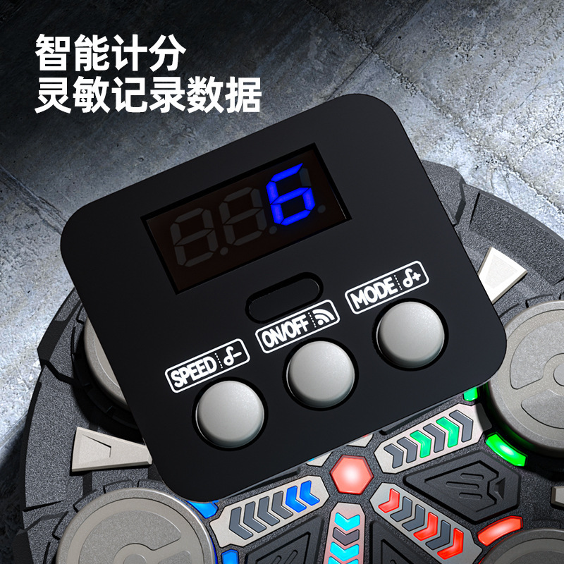 クロスボーダーインテリジェント音楽ボクシングターゲットバトル電子反応ターゲットリズムメーター減圧スポーツフィットネスおもちゃ|undefined