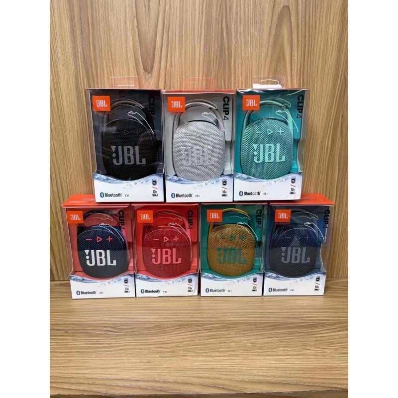 CLIP4 High-end Version One Machine One Size One Speaker Portable Buckle Audio Mini Subwoofer Waterproof Wireless Bluetooth Home