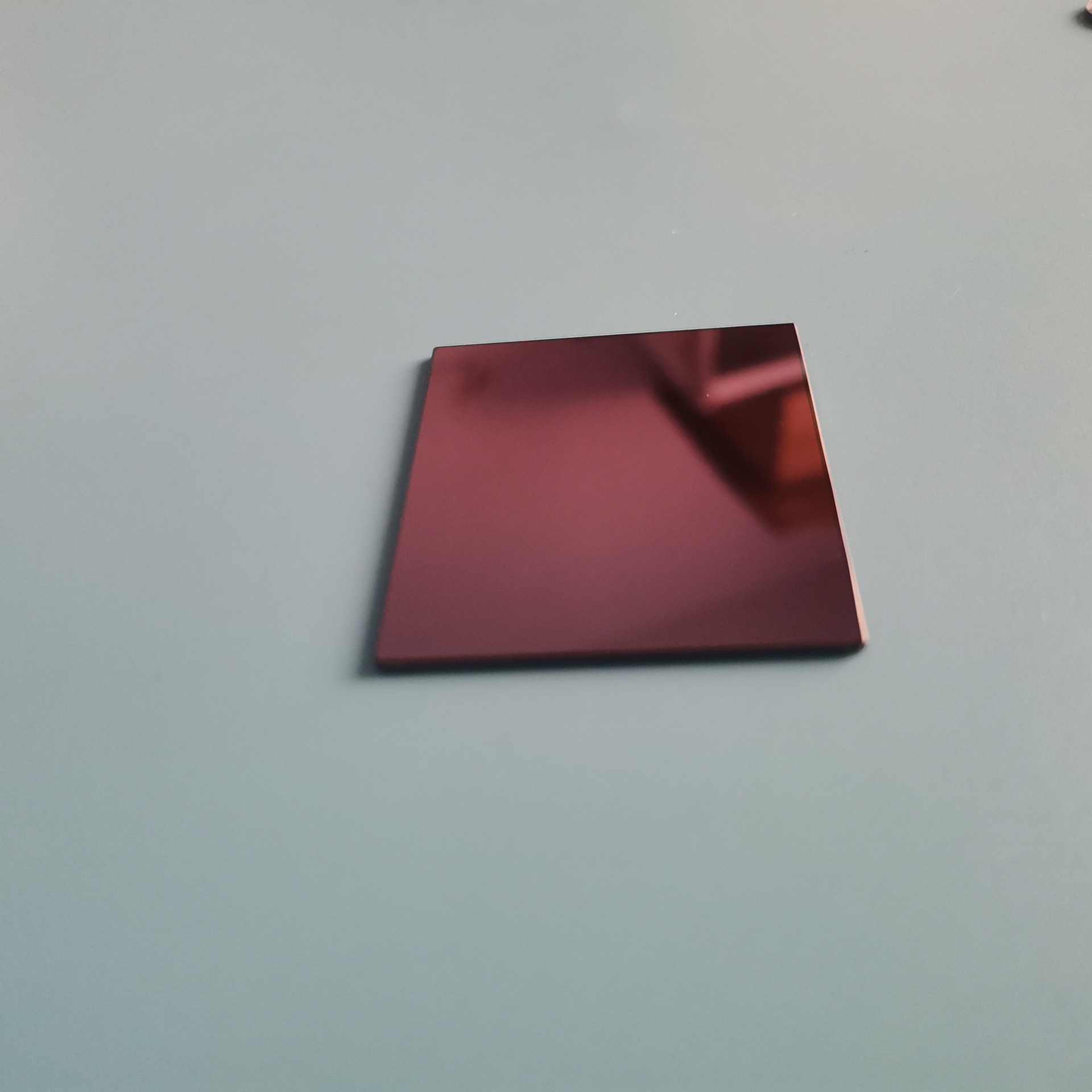 热成像方形锗窗口双面镀膜红外波段透过率90%以上