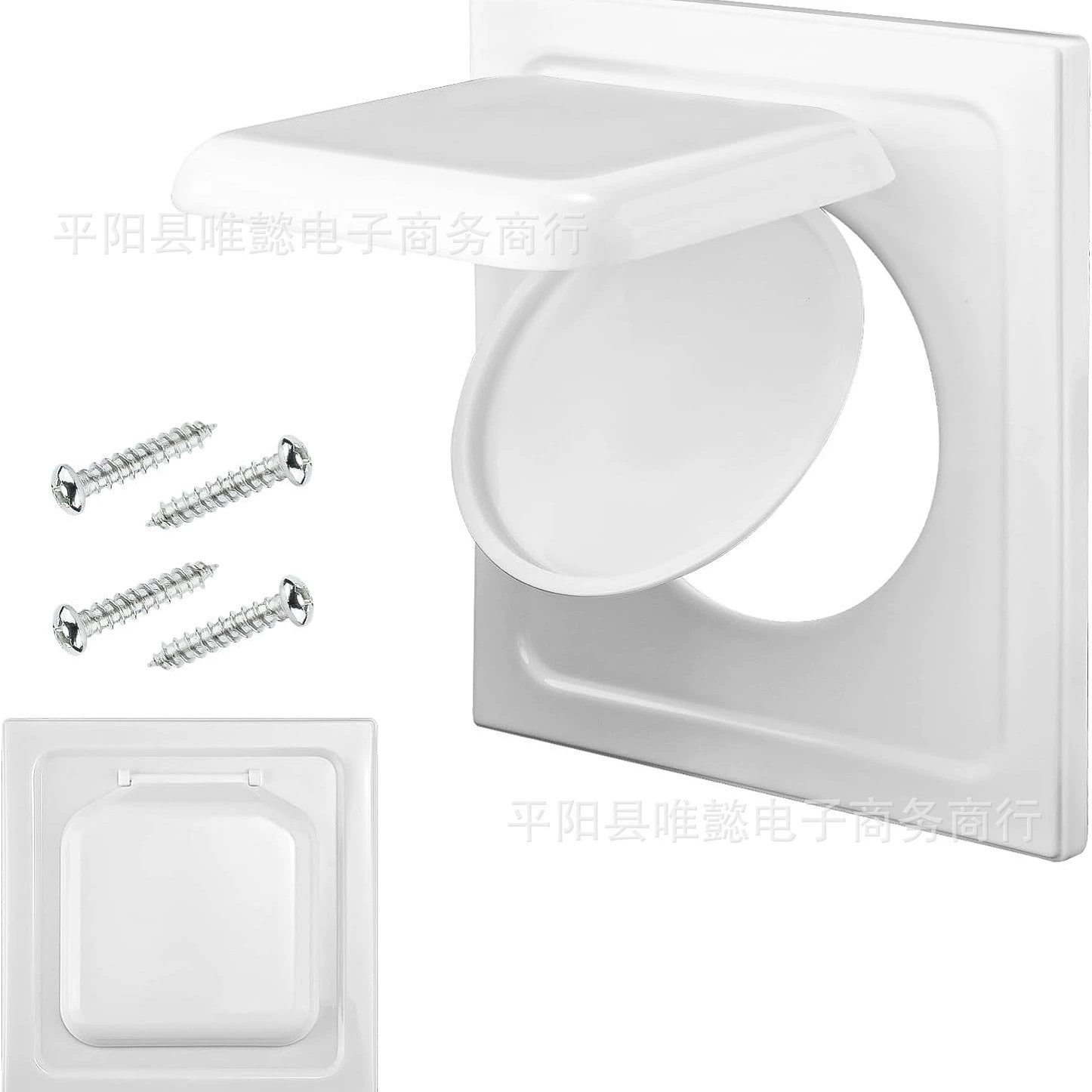 Двойная дверная сушилка, вентиляционная крышка, двойная дверная выхлопная крышка, труба для улучшения дома, вентиляционная крышка