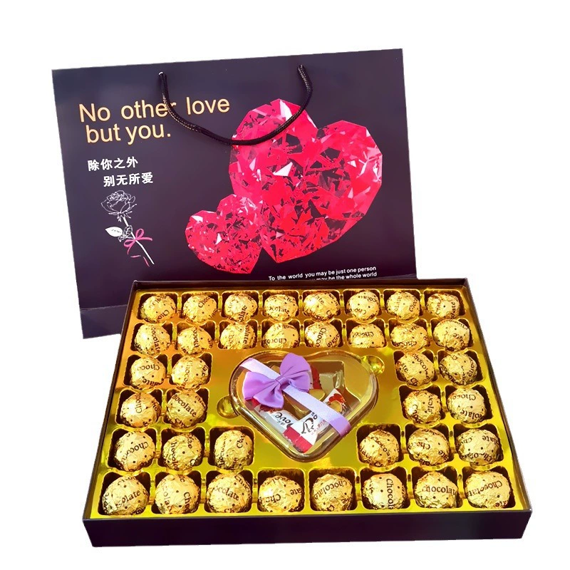 Аcrylic gift box for St. Valentine's Day, Birthday gift