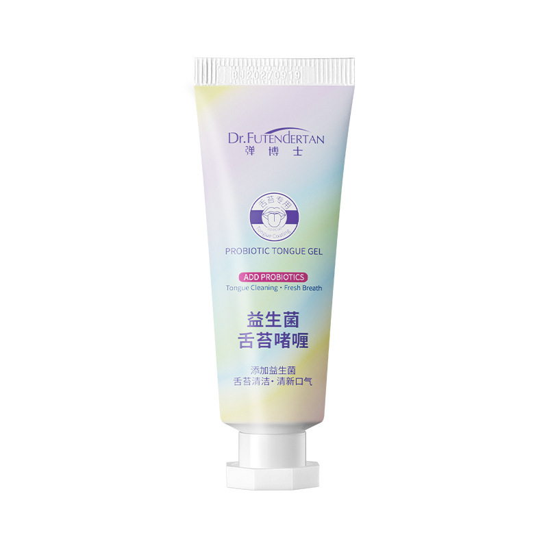 Gel Limpiador de Lengua con Probióticos Limpieza Profunda para Cuidado Bucal