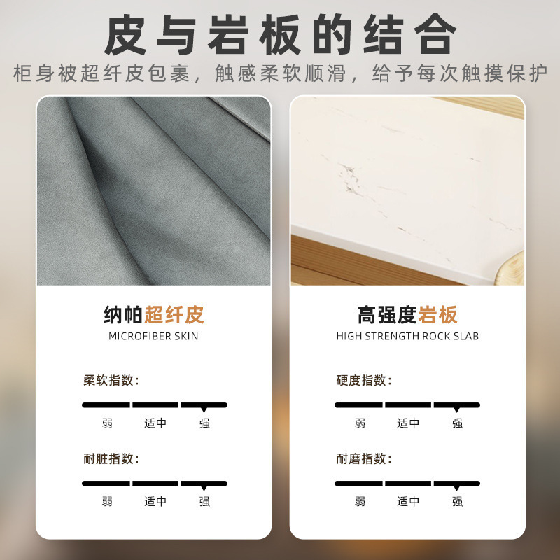 Mesita de noche de madera maciza, lujo ligero, sensación de alta gama, armario pequeño moderno y simple, armario de borde de cama, armario de almacenamiento de cabecera pequeño para dormitorio