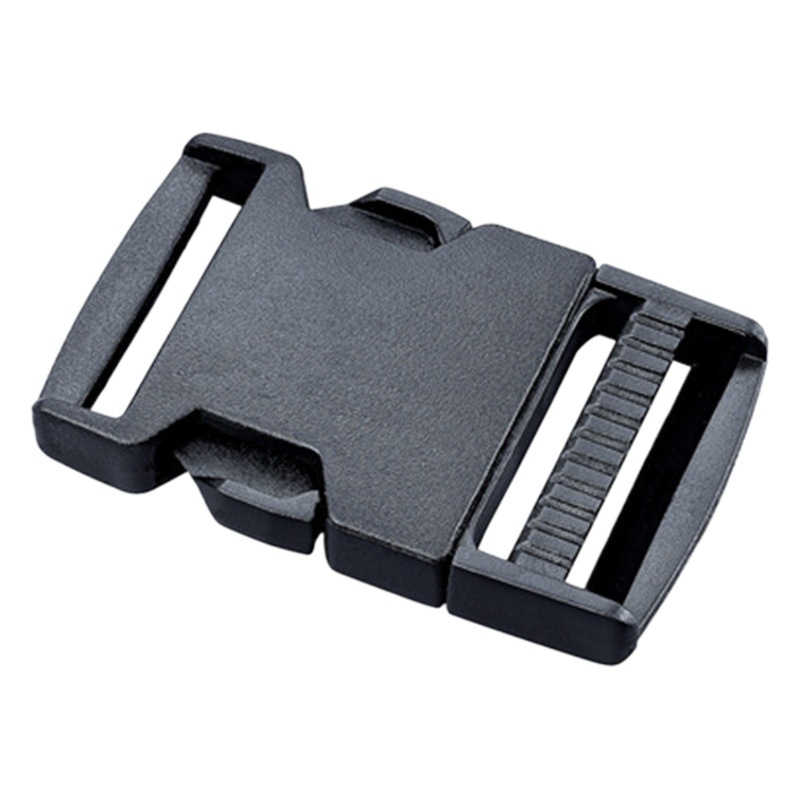 In-Stock Black Plastic Buckle Manufacturer Transparent Spring Buckle Luggage Accessories Plastic Fastener Buckle D-Ring Buckle