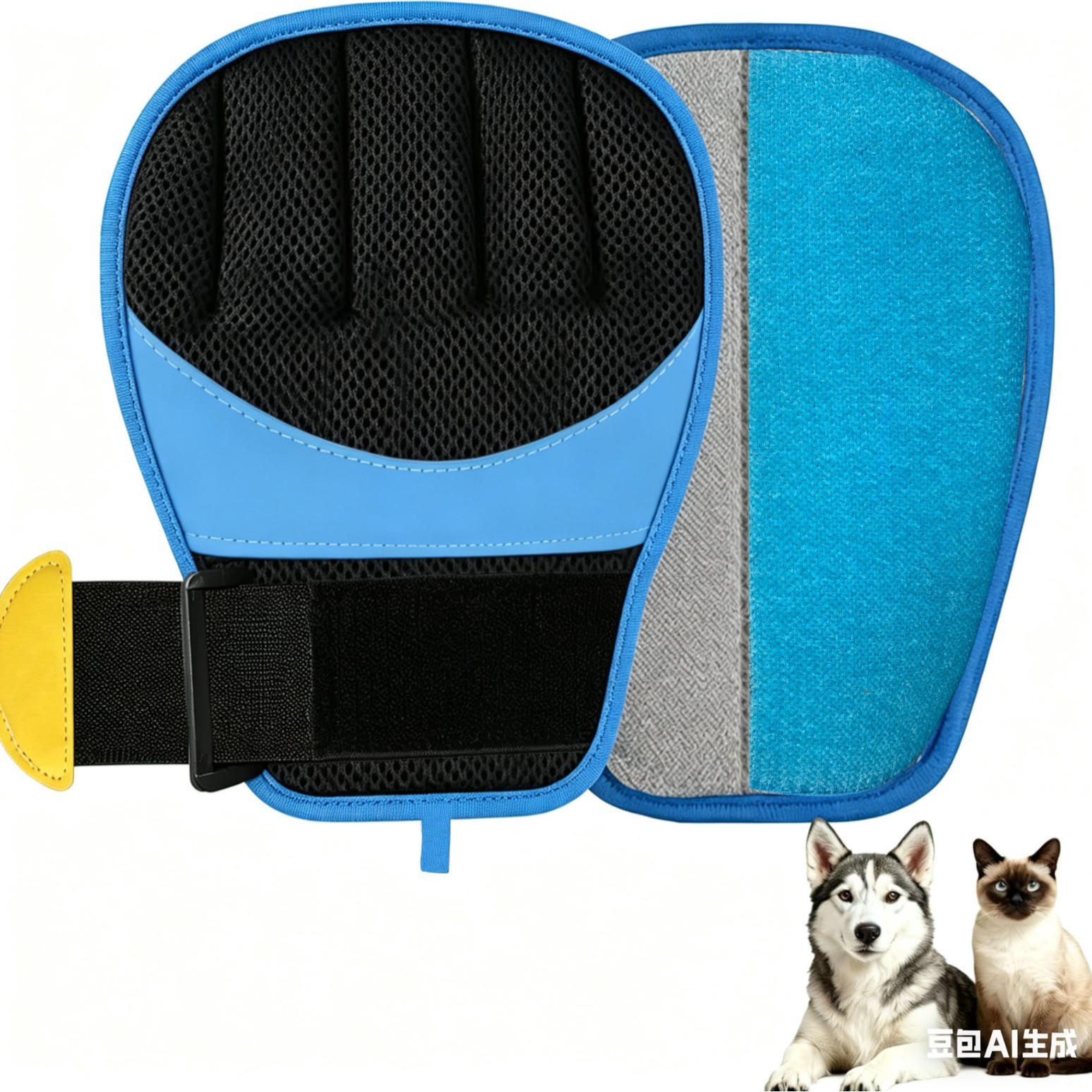 Electrostatic Hair Removal Gloves, Hair Remover Brush, Sticky Hair Remover, Cat Hair Gloves, Carpet and Sofa Cleaning Tool
