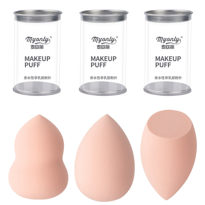 Maioli puff calabaza puff calabaza gota de agua puff maquillaje de huevo esponja puff maquillaje huevo de maquillaje