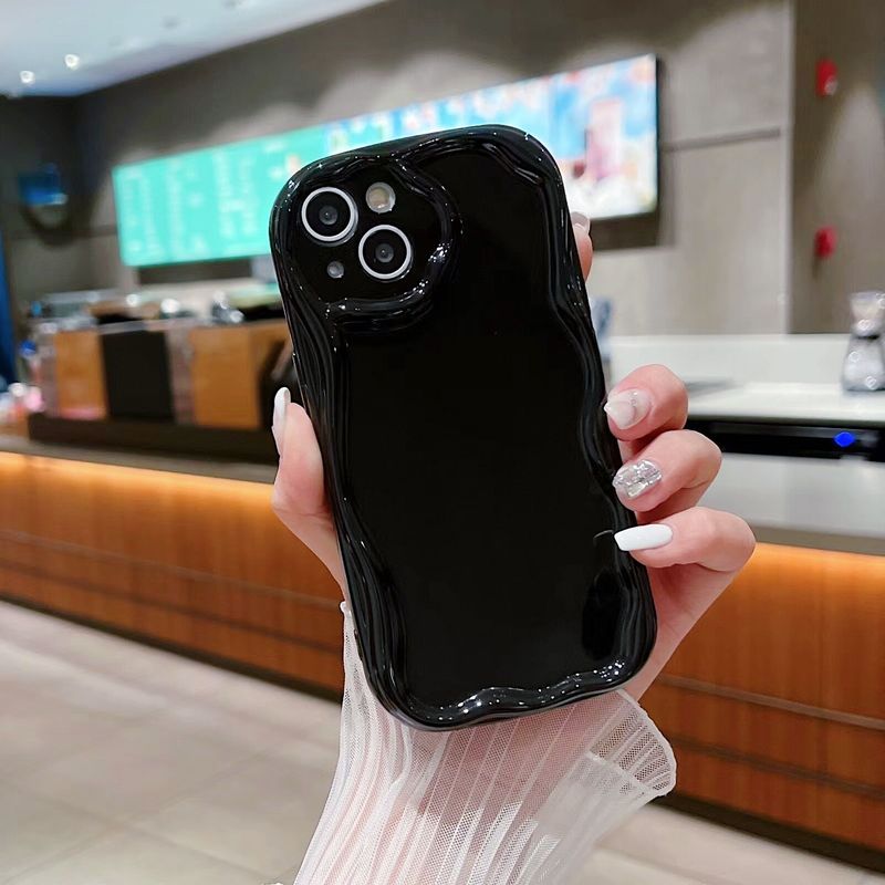 透明新TPUクリームケースはアップル11携帯電話保護カバークリームシンプルスタンド携帯ケースに適している|undefined