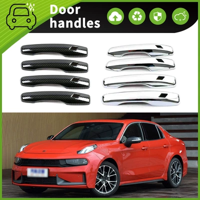 Suitable for Geely Lingke 01 02 03 05 car door handle decoration bright strip door bowl handle anti-scratch protective sticker