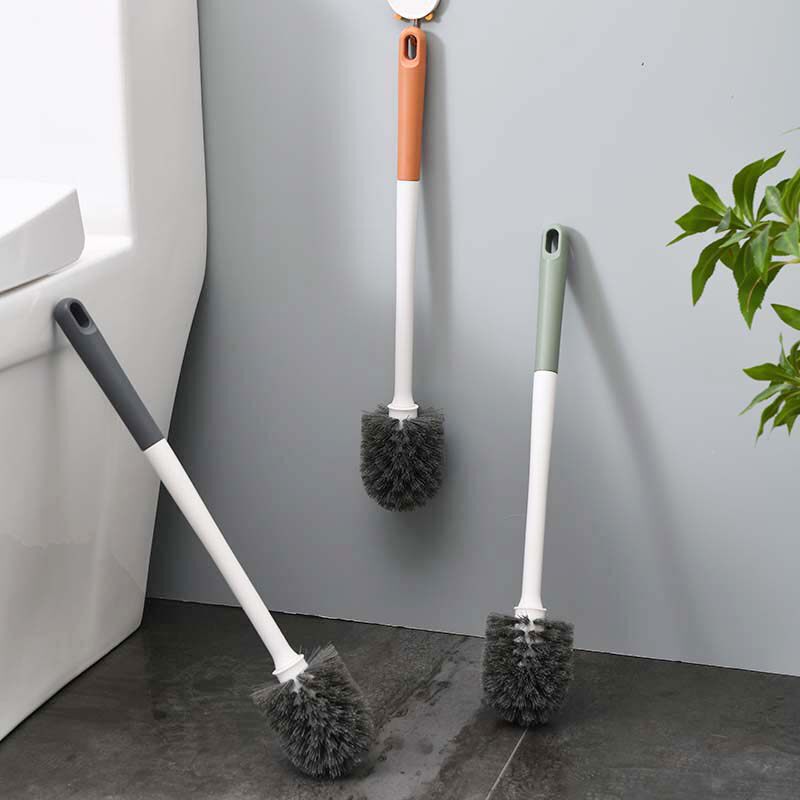 Long-Handled Household Cleaning Brush Set with Bathroom Accessories, No Base, for Cleaning Corners, Bathroom, Toilet, and Restroom Long-Handled Household Cleaning Brush Set with Bathroom Accessories, No Base, for Cleaning Corners, Bathroom, Toilet, and Restroom