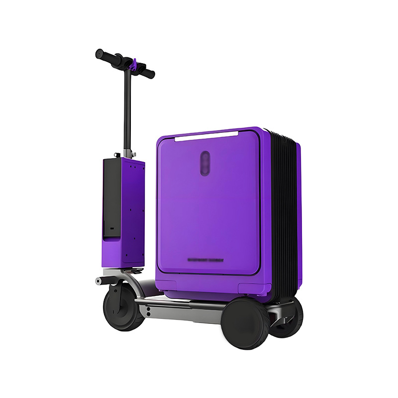 Vali điện đa năng cho bé đi dạo, có thể ngồi, kéo, thông minh lên máy bay, size cabin 20 inch — rừng xanh