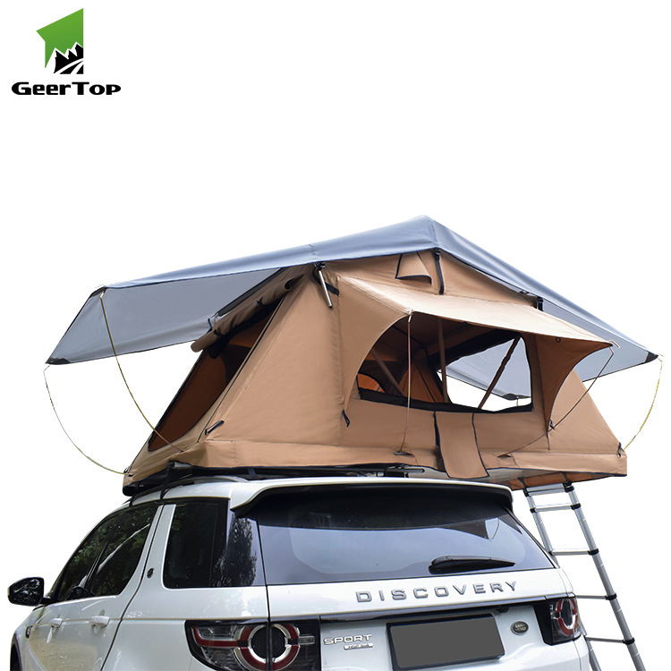 Source Factory Ocio al aire libre Autoconducción Carpa de techo blando Carpa plegable SUV completamente automática para 2-3 personas