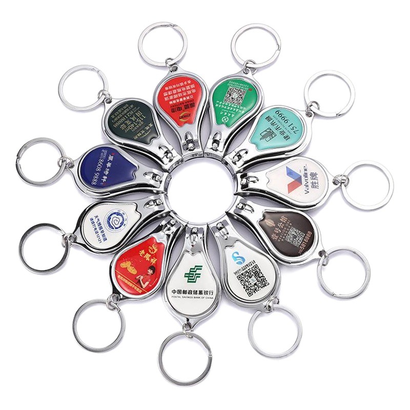 Creative Advertising Glue Nail Clipper Bottle Opener Glue Anti-Splash Multifunctional Three-In-One 90% off Stacked Single Nail Clipper