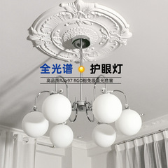 Full spectrum eye protection cream bow living room chandelier Bauhaus medieval magic bean lamp modern dining room bedroom lamps