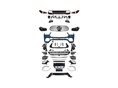 Big Surrounded Modification to New Model 53Amg63 Front - w167-amg63-old-and-new-sports-version-complete-set