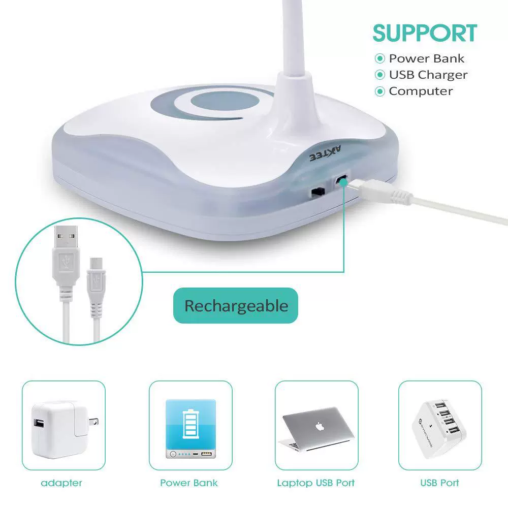 Reading for students, creative table lamp, touch switch key, LED night light for bed, eyes protection, (Physicals)