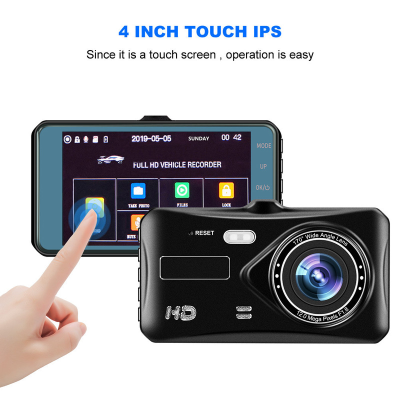 H301 hd 4インチ2.5dタッチダブル録画クロスボーダーcarblxbox dvr wifi APP付き携帯電話|undefined