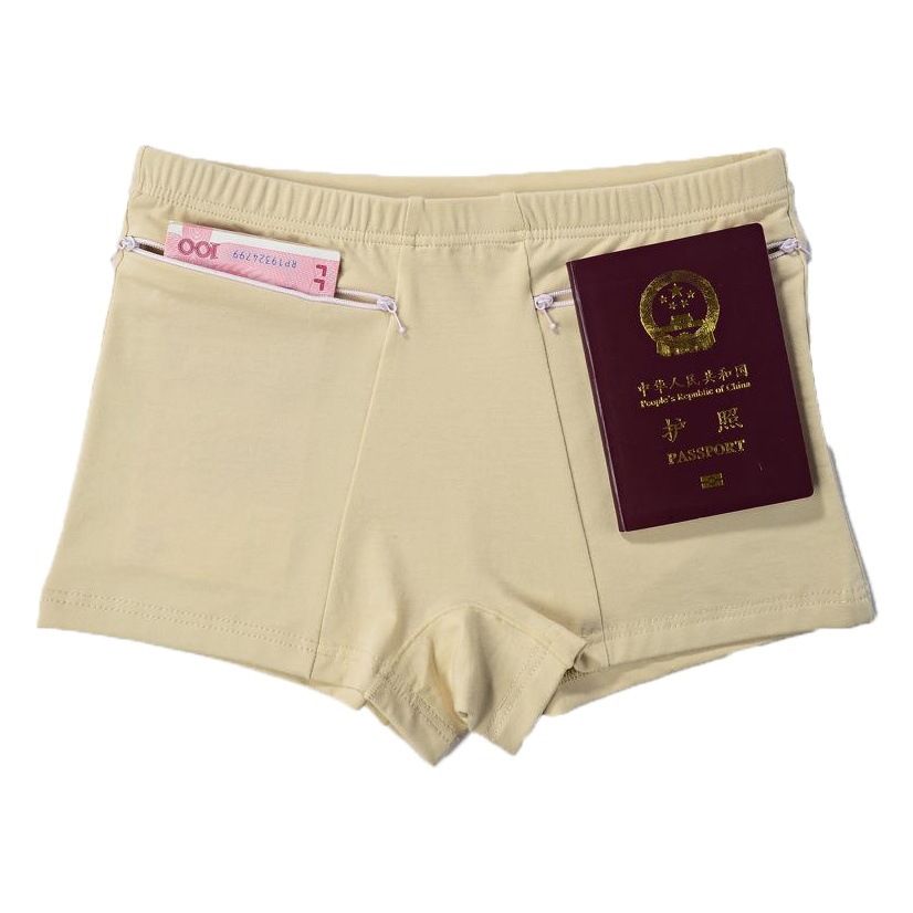 Women's underwear security anti-theft cotton large size women's high waist breathable simple elderly women's boxers wholesale
