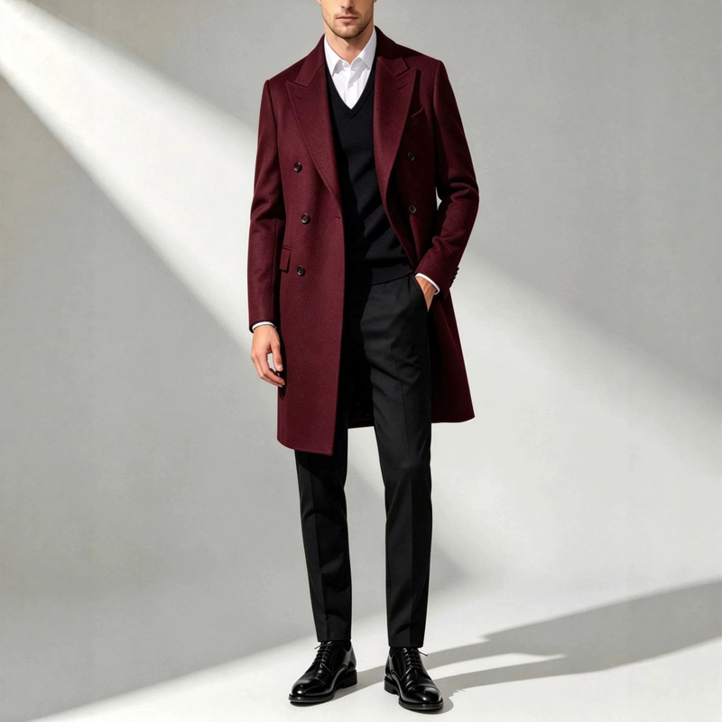 Single-Piece Men's Woolen Suit Jacket E-Commerce Amazon Tk Fashion Single Jacket New Autumn and Winter Style Single-Piece Men's Woolen Suit Jacket E-Commerce Amazon Tk Fashion Single Jacket New Autumn and Winter Style