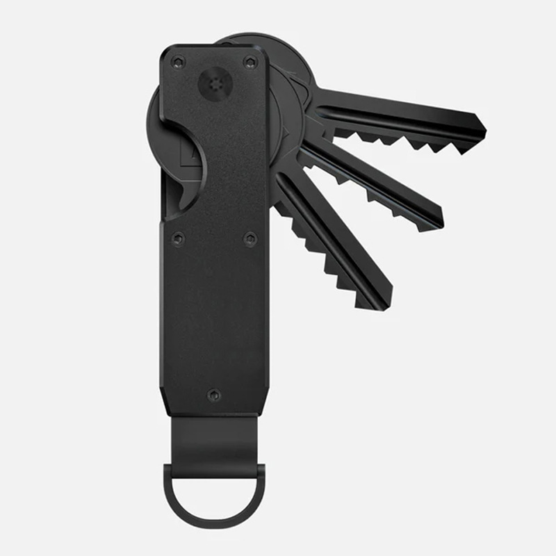 Cross-border new metal keychain outdoor multi-functional key clip key storage device AirTag reserved location